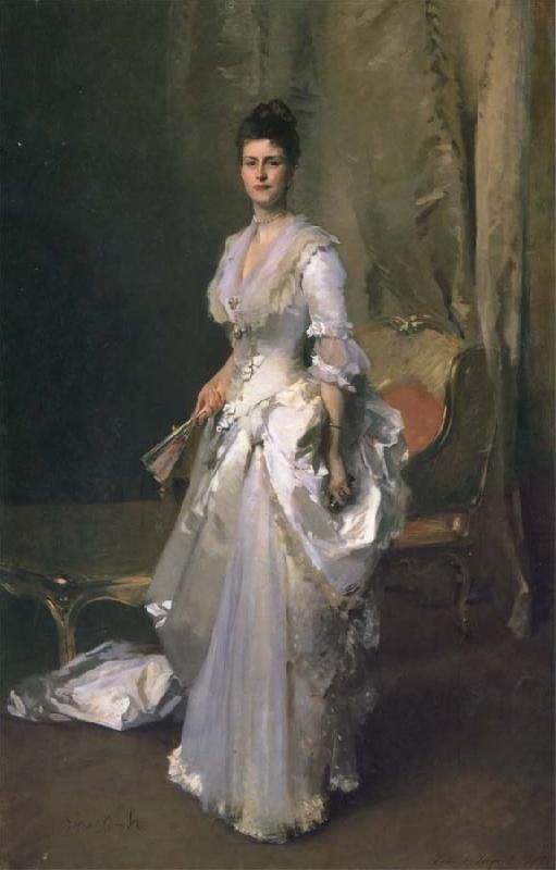 John Singer Sargent Mrs Henry White oil painting image
